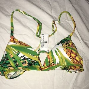 Midori Bikinis pineapple print top